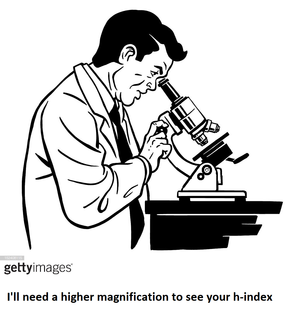 Человечек с микроскопом