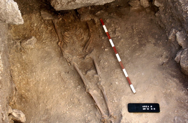 Scientists uncovered the remains of a 15,000 year old Anatolian hunter-gatherer. (Credit: Douglas Baird)