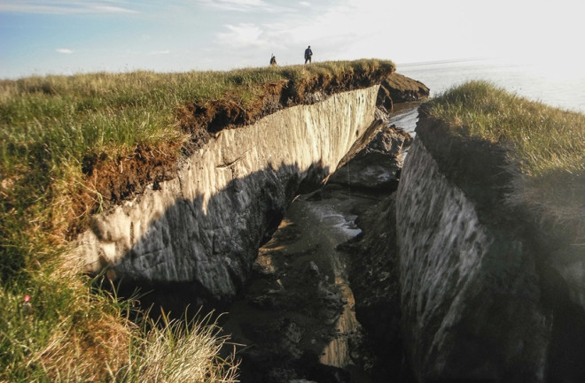 Eroding Permafrost Alaska - USGS