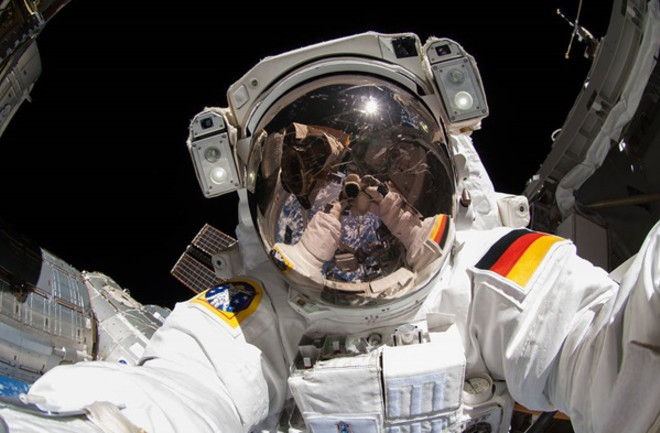 Astronaut Alexander Gerst on ISS - NASA