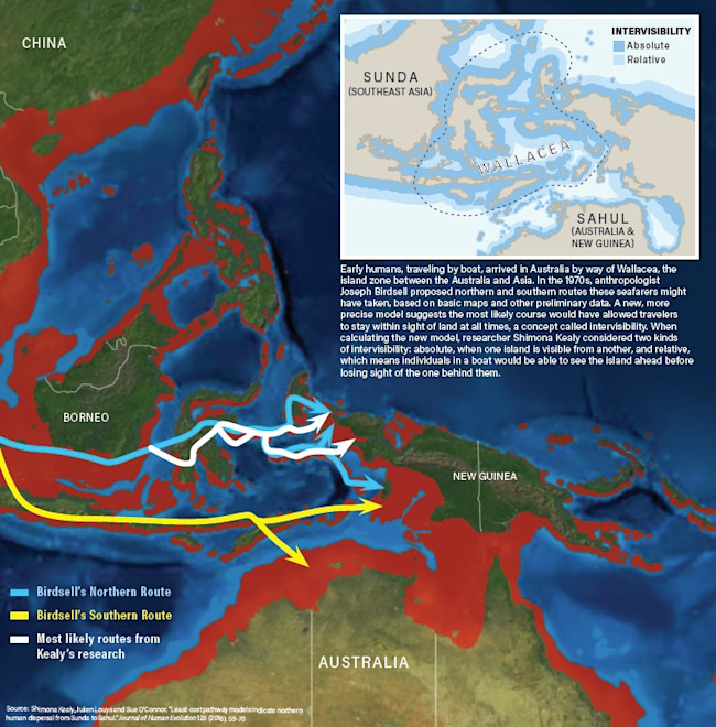 Australia Routes - Deep Time Maps/Mackey/Discover