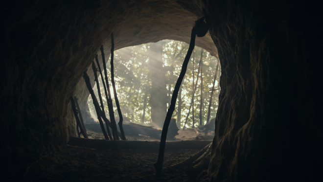 Neanderthal and human cave