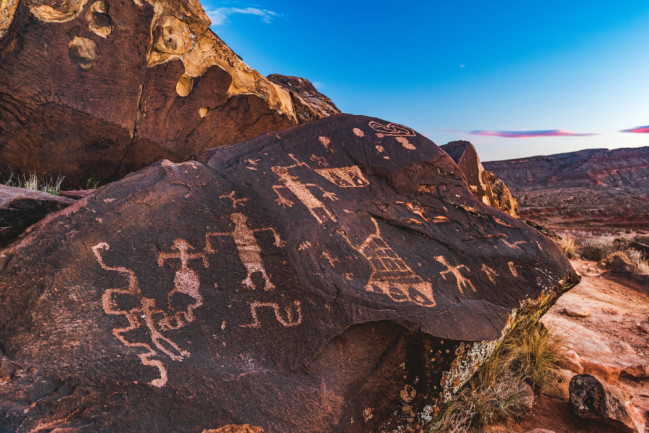 Petroglyphs Utah - shutterstock