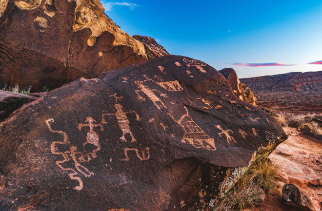 Petroglyphs Utah - shutterstock