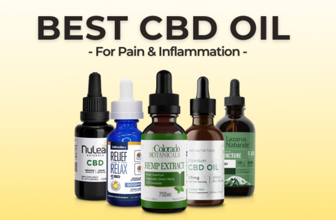 5 Best Cbd Oil For Pain Inflammation 2021 Update Discover Magazine