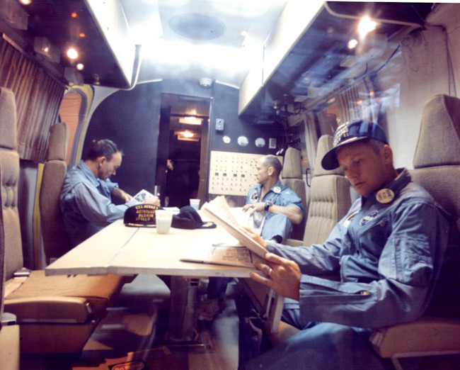 nasa Apollo 11 mobile quarantine