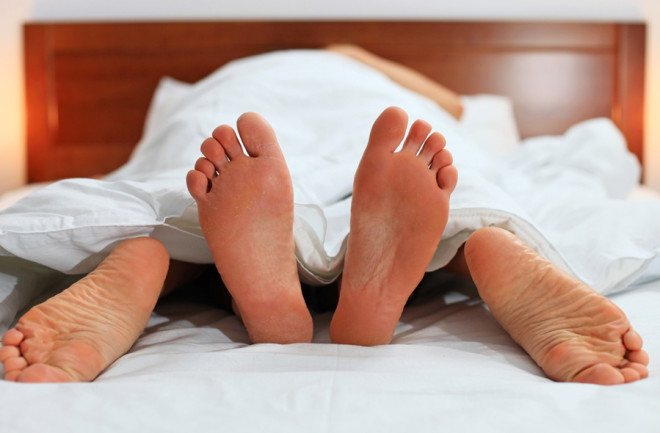Sex Bed Feet - Shutterstock