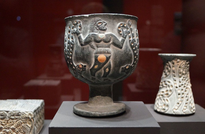 Chloritgefäße aus Iran, Dschiroft, 2800-2300 v.C. (2)