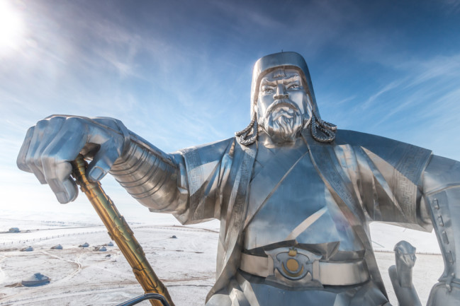 Genghis Khan Statue - Shutterstock