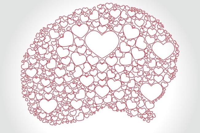 Love Brain Hearts - Shutterstock