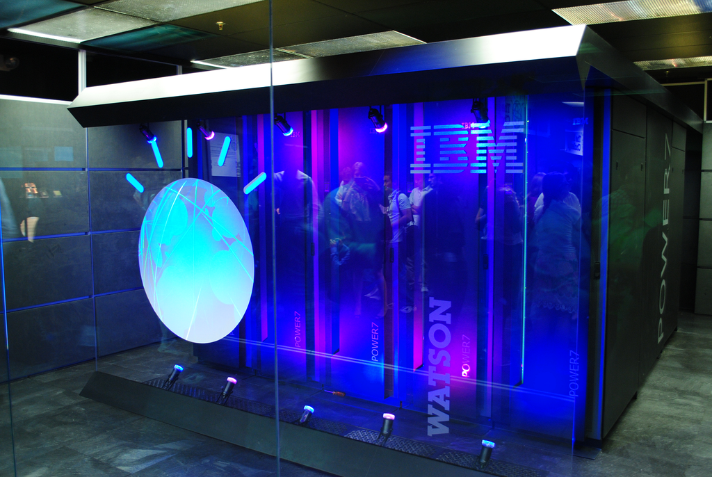 IBM's Watson computer is a well-known instance of AI. Credit: Clockready