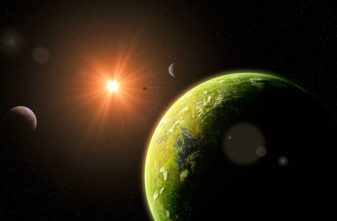 Exoplanet Habitable Alien World - Shutterstock