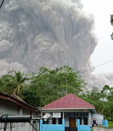 Semeru Eruption December 4, 2021