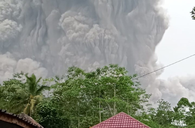 Semeru Eruption December 4, 2021