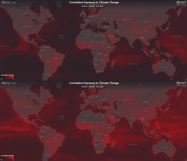climate disasters comparison