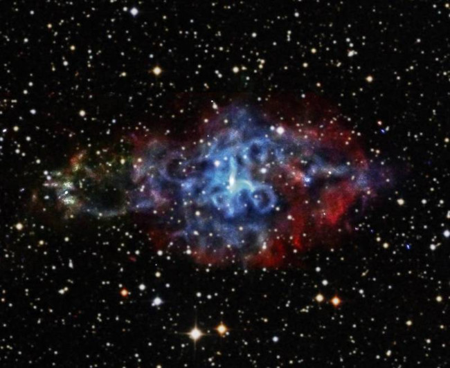 supernova 3c58 nasa chandra