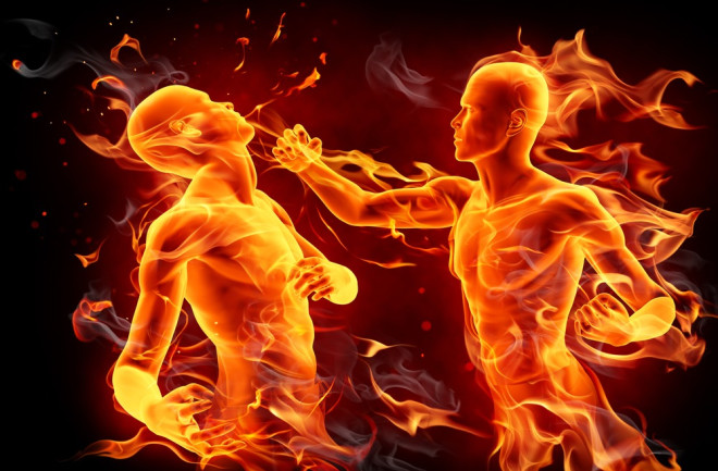 Fire Fighting Violence - Shutterstock