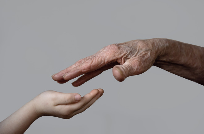 Aging hand