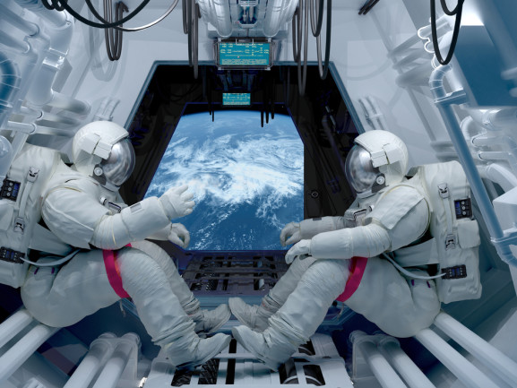 How An Astronaut Sleeps In Space Discover Magazine