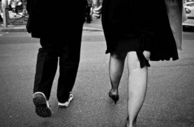 Couple Walking - flickr