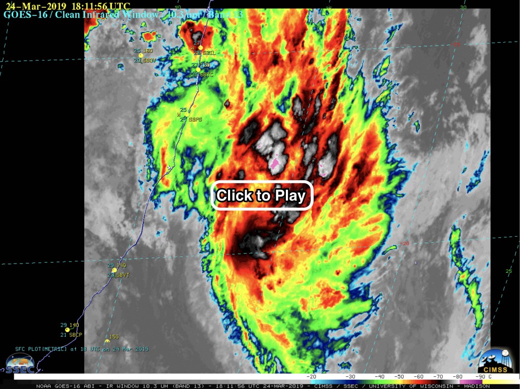 Tropical Storm Iba Has Formed Off The Brazilian Coast — A Real Rarity ...