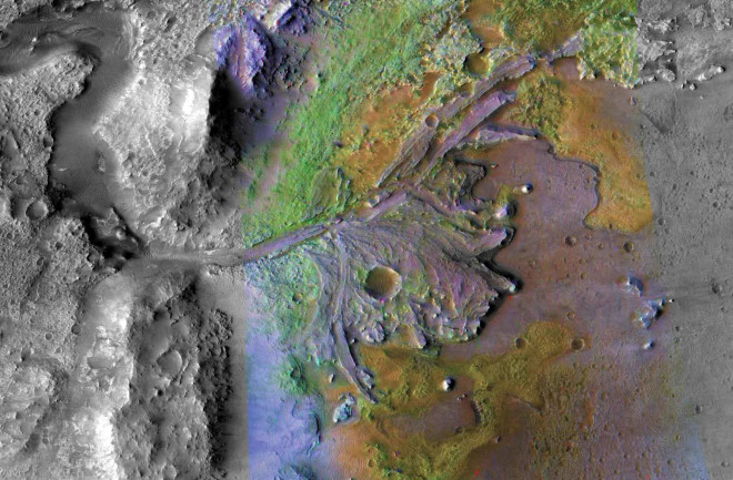 jezero crater mars 2020 landing