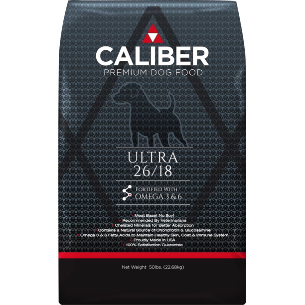 Caliber ultra shop dog food