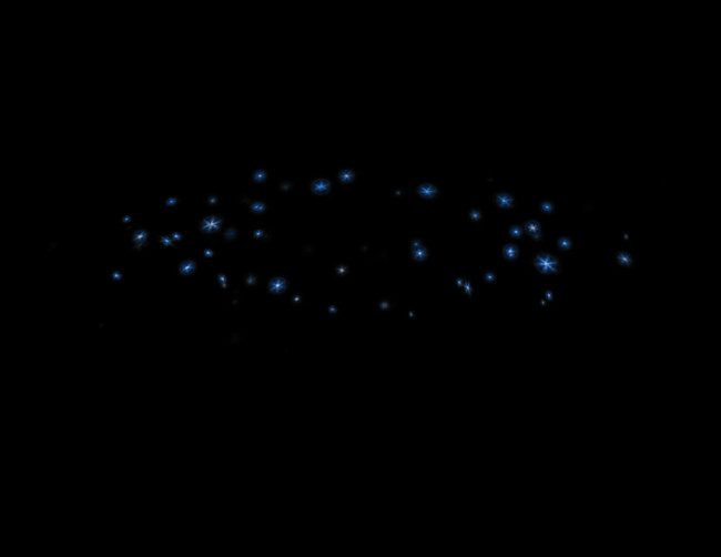 Bright stars surround the supermassive black hole at the Milky Way's center. (Credit: NASA/CXC/M.Weiss)