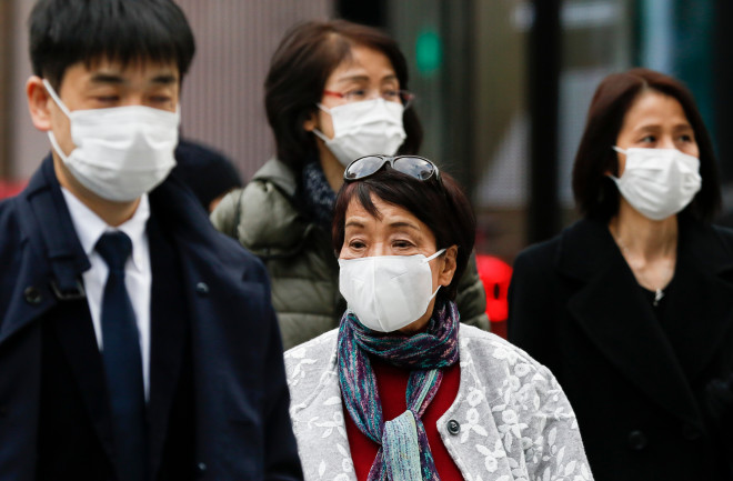 People in Masks Disease Japan - Shutterstock