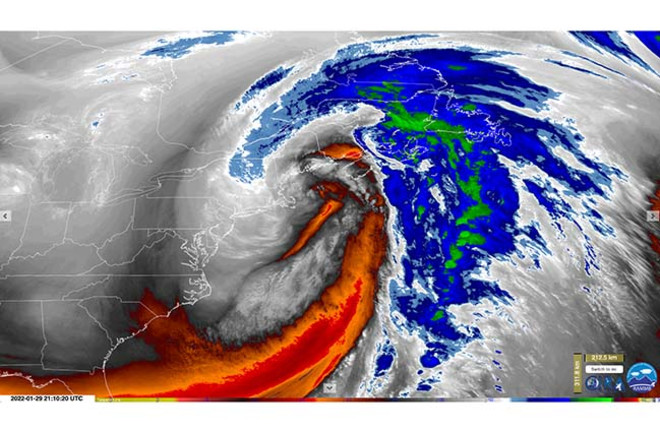 January 2022 Nor'easter