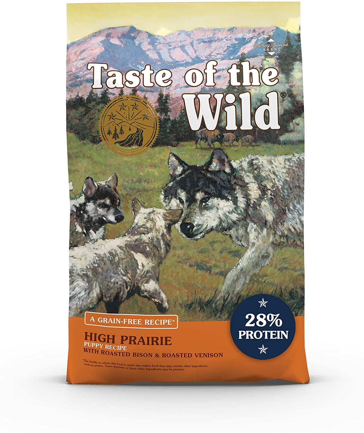 Into the wilderness top dog food