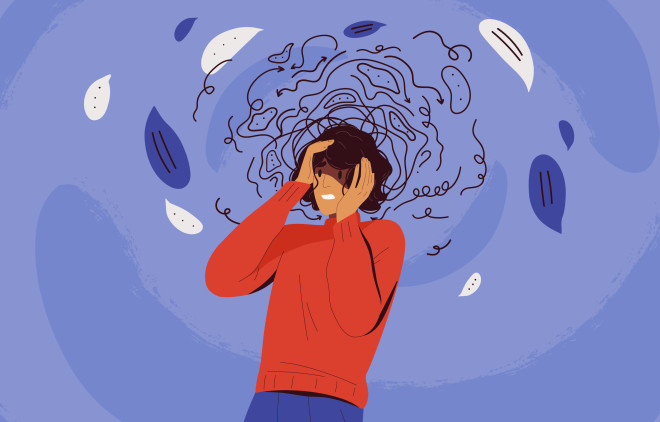 Anxiety Illustration
