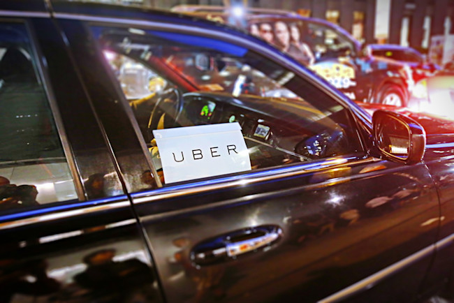 Rideshare Uber - Shutterstock
