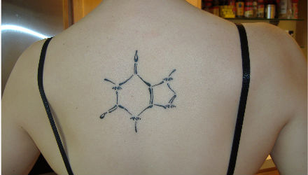 Molecular Tattoo  Serotonin Molecular Tattoo  Minimalistic Tattoo  Time  Lapse  YouTube