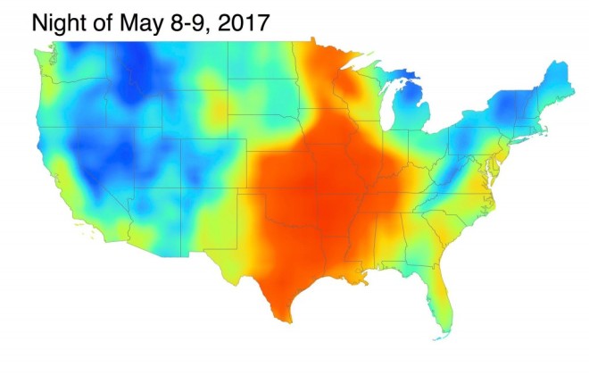 forecast bird migration map loop midwest birds