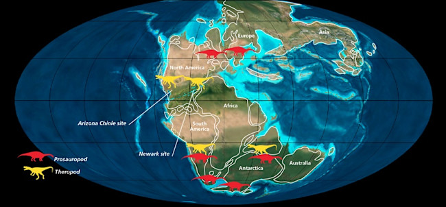 pangea dinosaur land