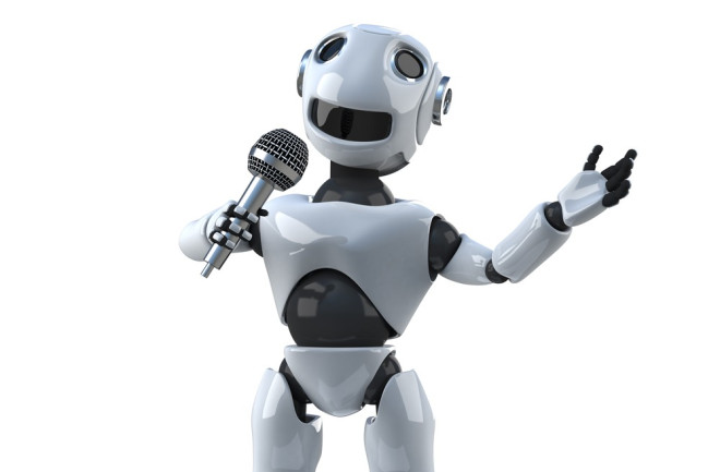 Singing Talking Robot - Shutterstock