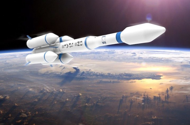 An OS-M series rocket illustration from the OneSpace webpages. Credit: OneSpace 