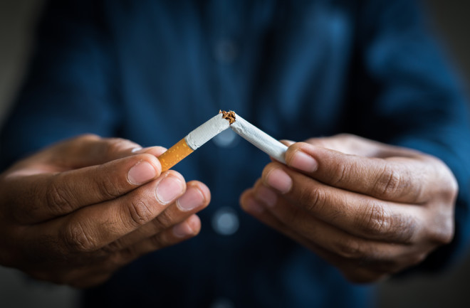 quit smoking cigarettes - shutterstock