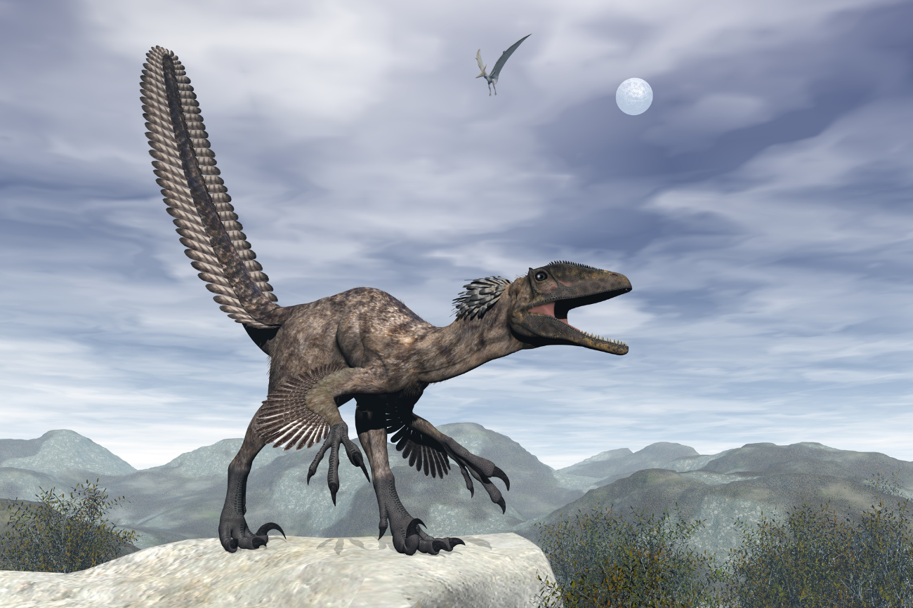 A Dinosaur A Day — Deinonychus antirrhopus
