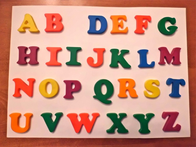 playskool magnetic letters