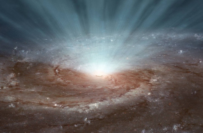 black holes form in disks at the center of galaxies like our milky way