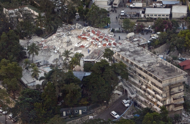 Damage from the 2010 earthquake in Haiti