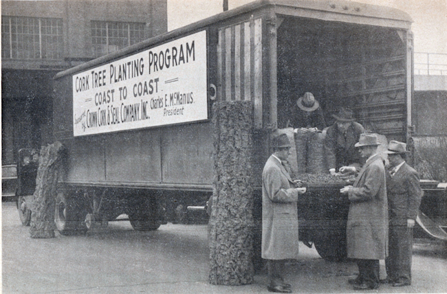 Cork Tree Planting Truck