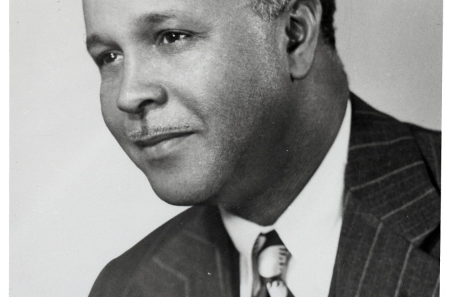 Portrait of chemist Percy Julian