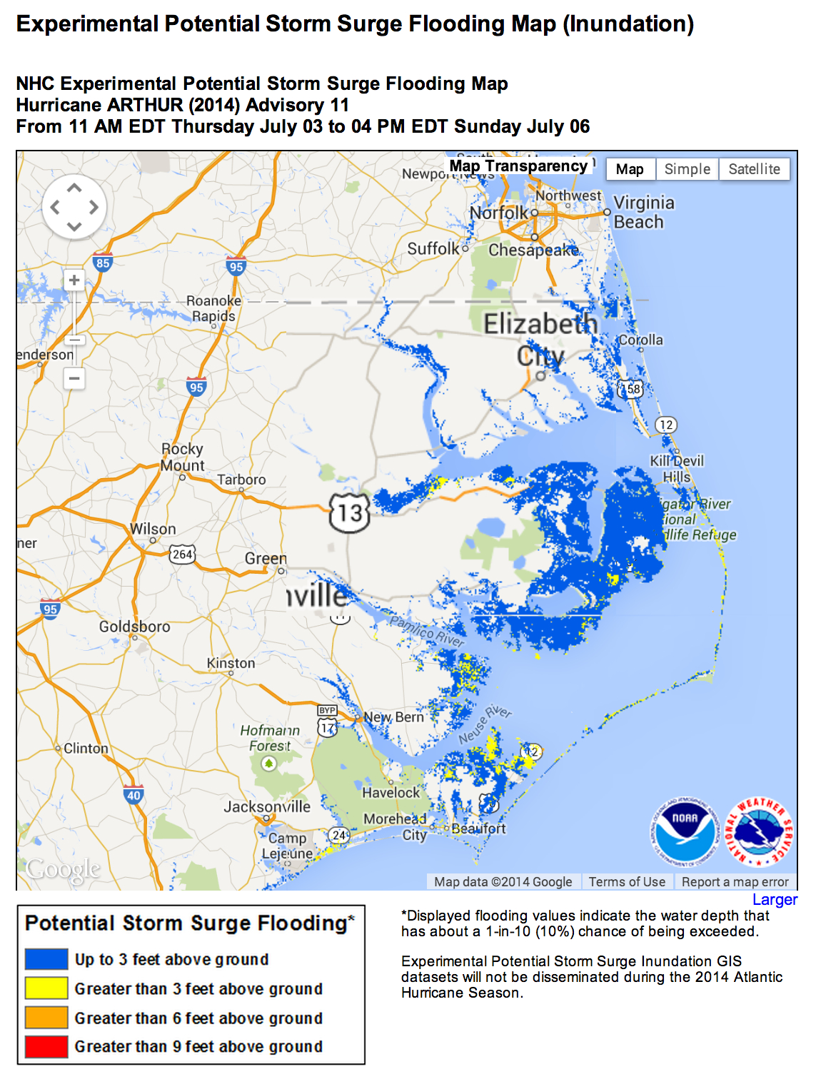 Hurricane Arthur Threatens Serious Coastal Flooding | Discover Magazine