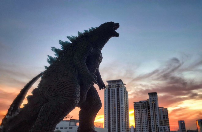 Godzilla skyline