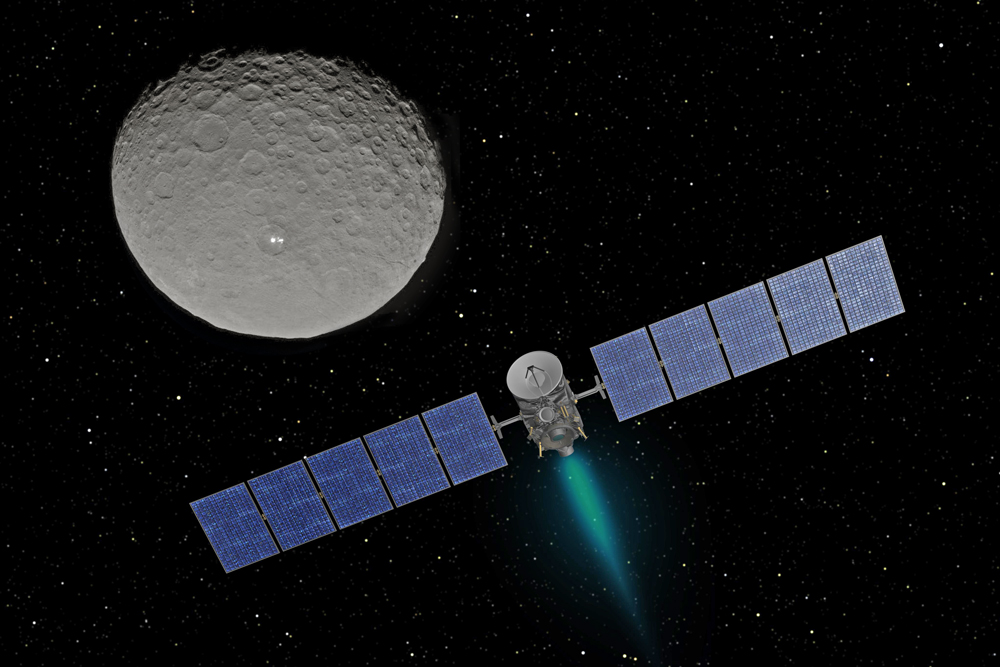 Dawn Space Probe and Ceres - NASA