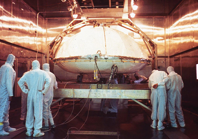 Sterilizing Viking Lander - NASA
