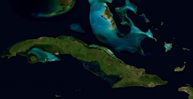 Satellite View Of Cuba At Night Reveals The Impact Of Embargo And A